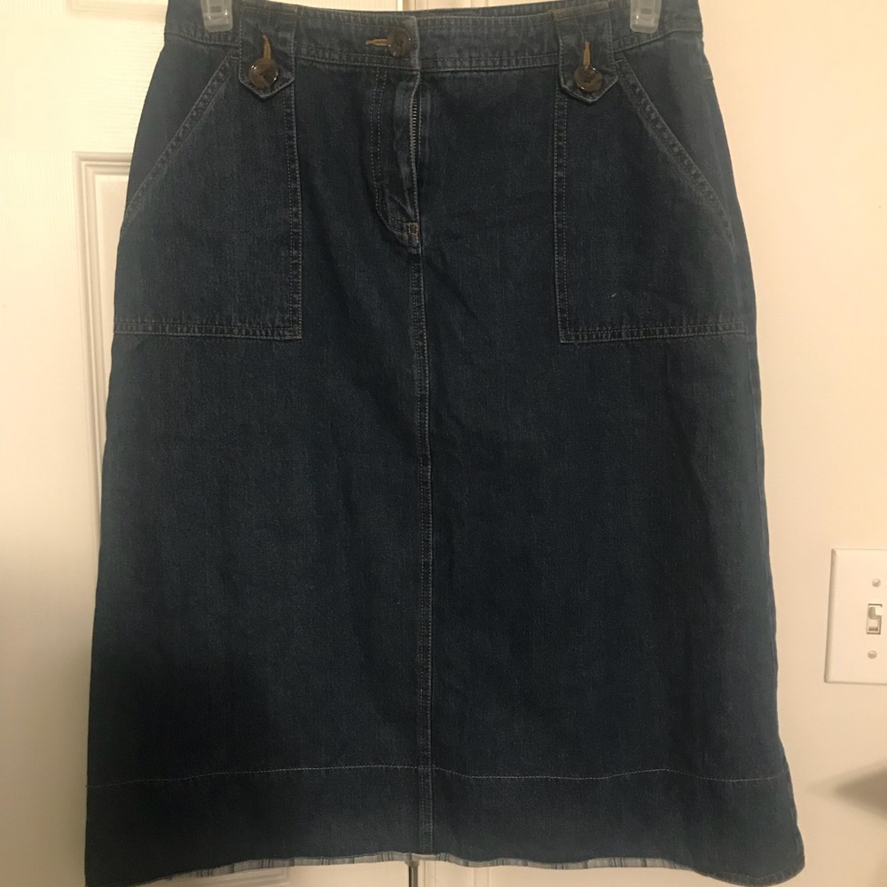 Kim Rogers Denim Skirt